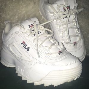 Womens Fila Disruptor 2 Premium Athletic Shoes